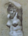 Femme nue en buste romantische Pierre Paul Prud hon
